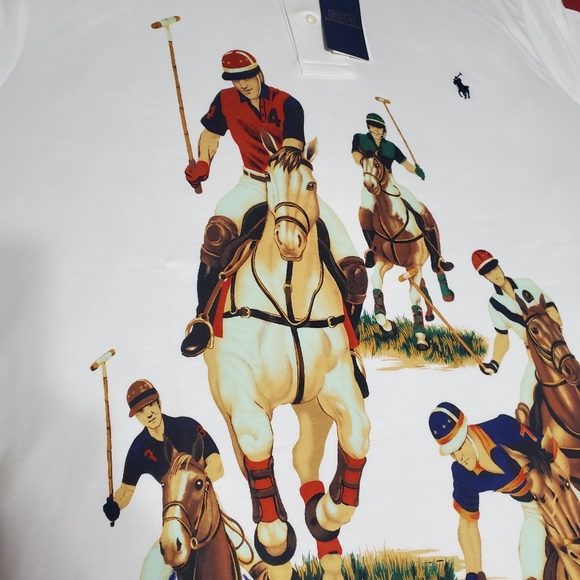 SOLD... Polo ralph lauren 5 five horsemen limited edition polo - Picture 3 of 11